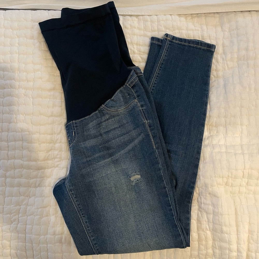 1822 Denim Maternity ankle jeans